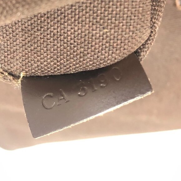 LOUIS VUITTON N51210 Brooklyn PM crossbody Shoulder Bag Damier Canvas Ebene - Picture 8 of 13